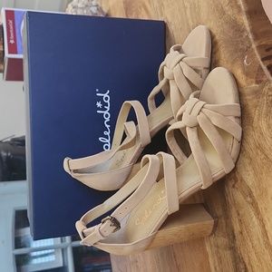 Splendid Women's Faris Nude Suede Heels